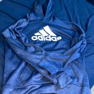 Dark blue, adidas hoodie